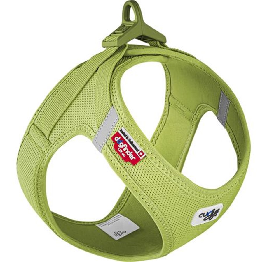 Hunde - Curli Vest Harness Clasp Air-Mesh - Lime (S) - H82948