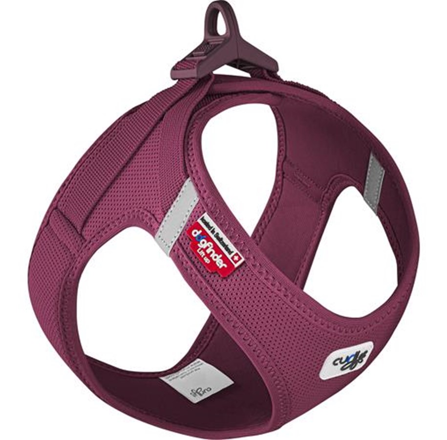 Hunde - Curli Vest Harness Clasp Air-Mesh - Ruby (XL) - H82974