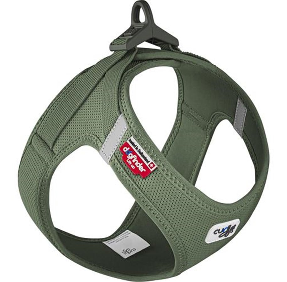 Hunde - Curli Vest Harness Clasp Air-Mesh - Moss (XXS) - H82976