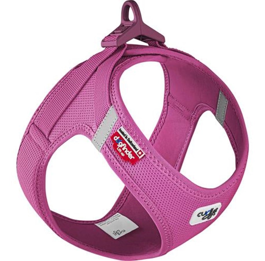 Hunde - Curli Vest Harness Clasp Air-Mesh - Fuchsia (M) - H82995