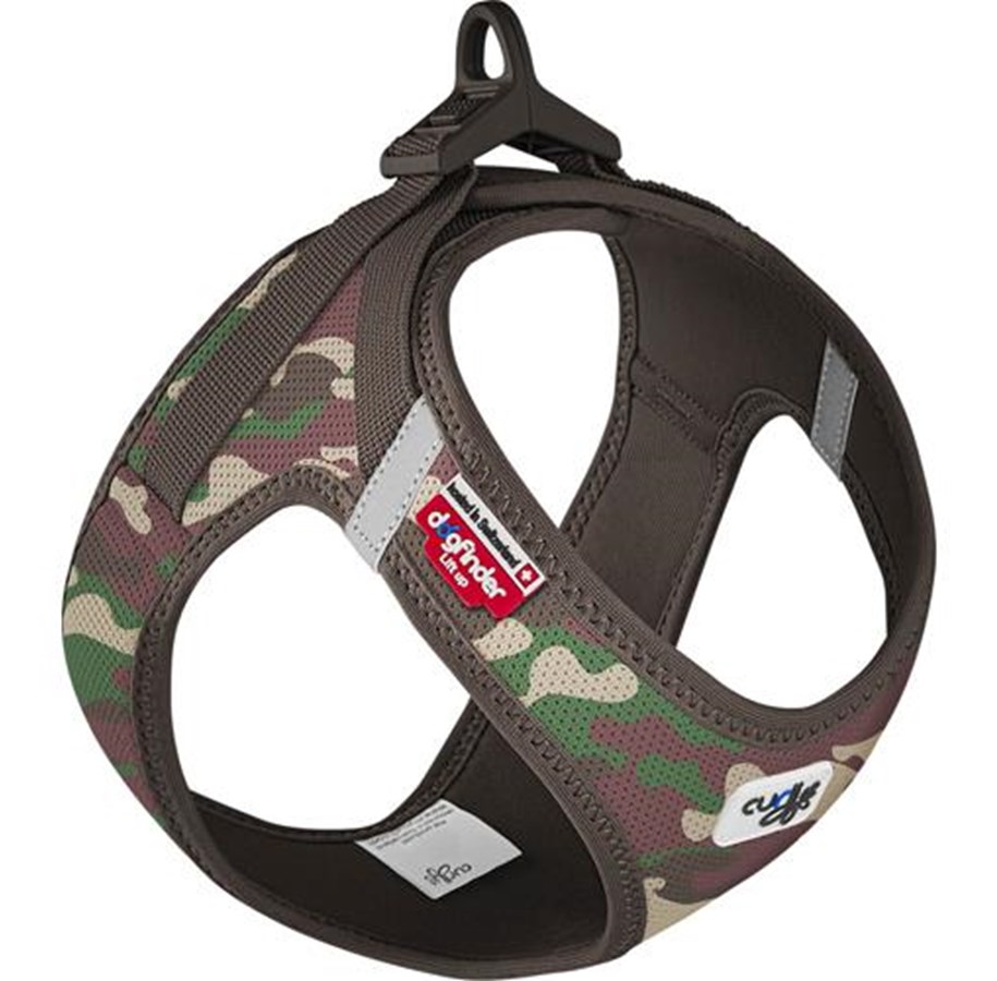 Hunde - Curli Vest Harness Clasp Air-Mesh - Camo (XS) - H19000