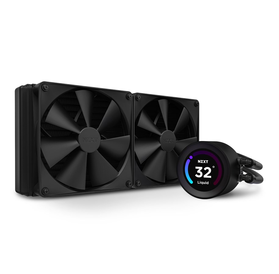 CPU Kühler - NZXT Kraken Elite 280 Black - CPU-Wasserkühlung - Max 32 dBA - RL-KN28E-B1
