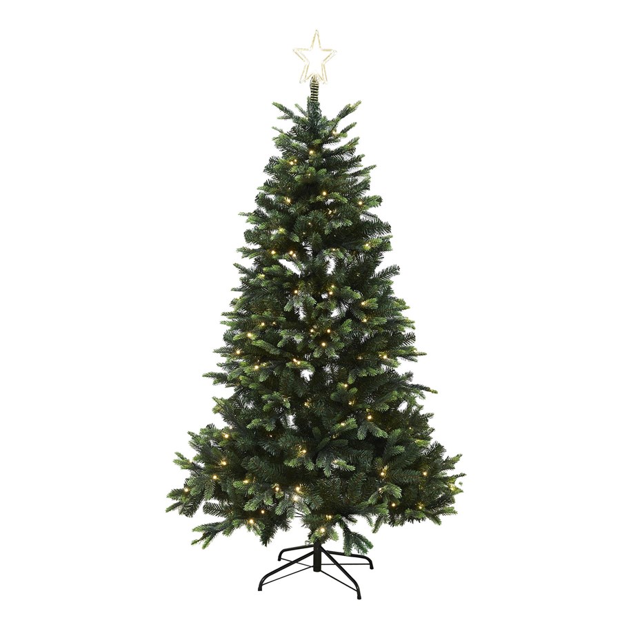 Einrichtung - NORDIC WINTER Christmas tree artificial PE/PVC ”LIFA” class A+ - 780-235