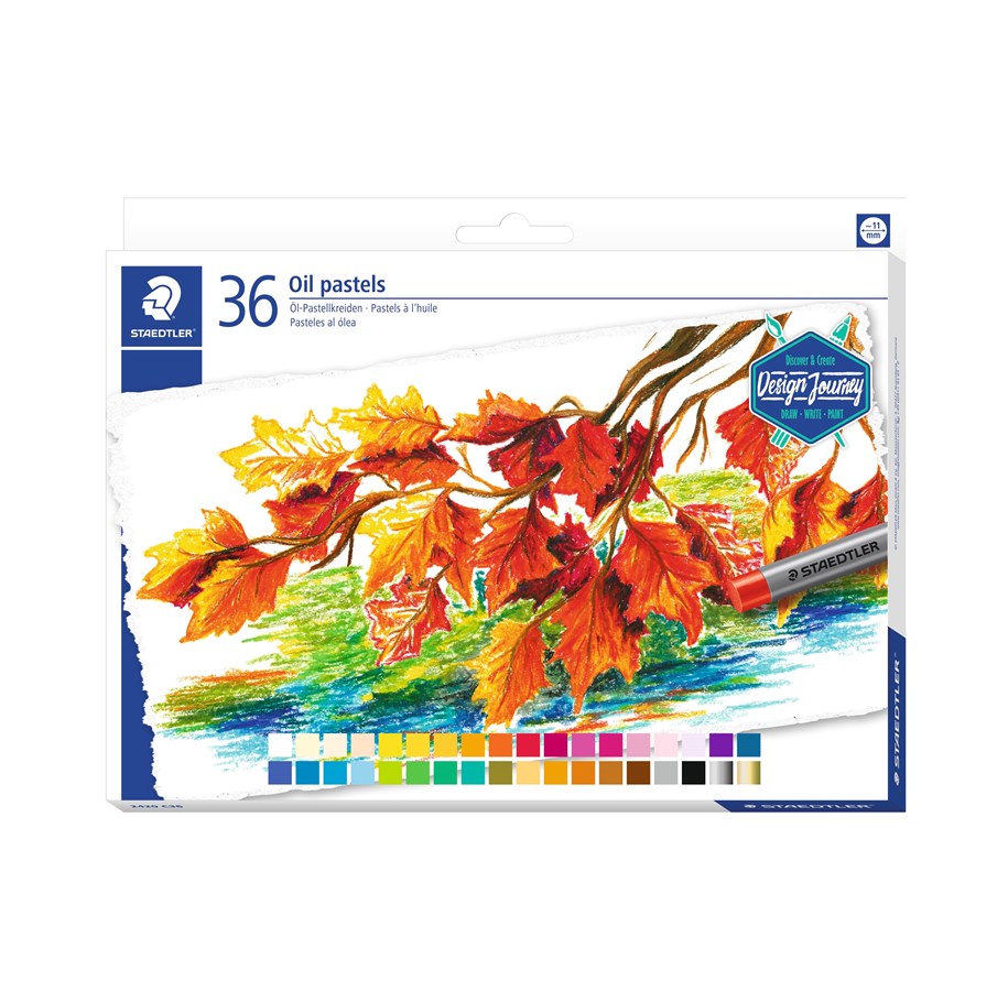 Hobby-Zubehör - Staedtler Oil pastel 36 pcs. box - 2420 C36