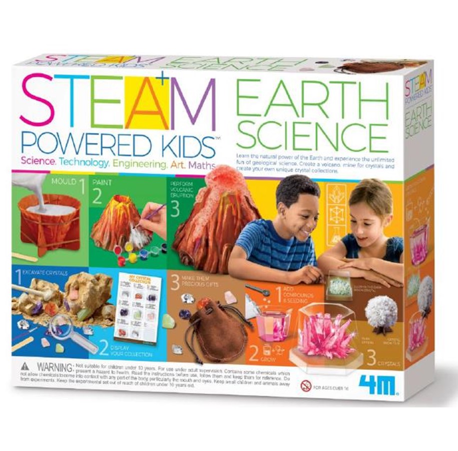 Interaktives Spielzeug (Ardunio und ähnliche) - 4M Steam powered kids / Earth science - 4M-05538