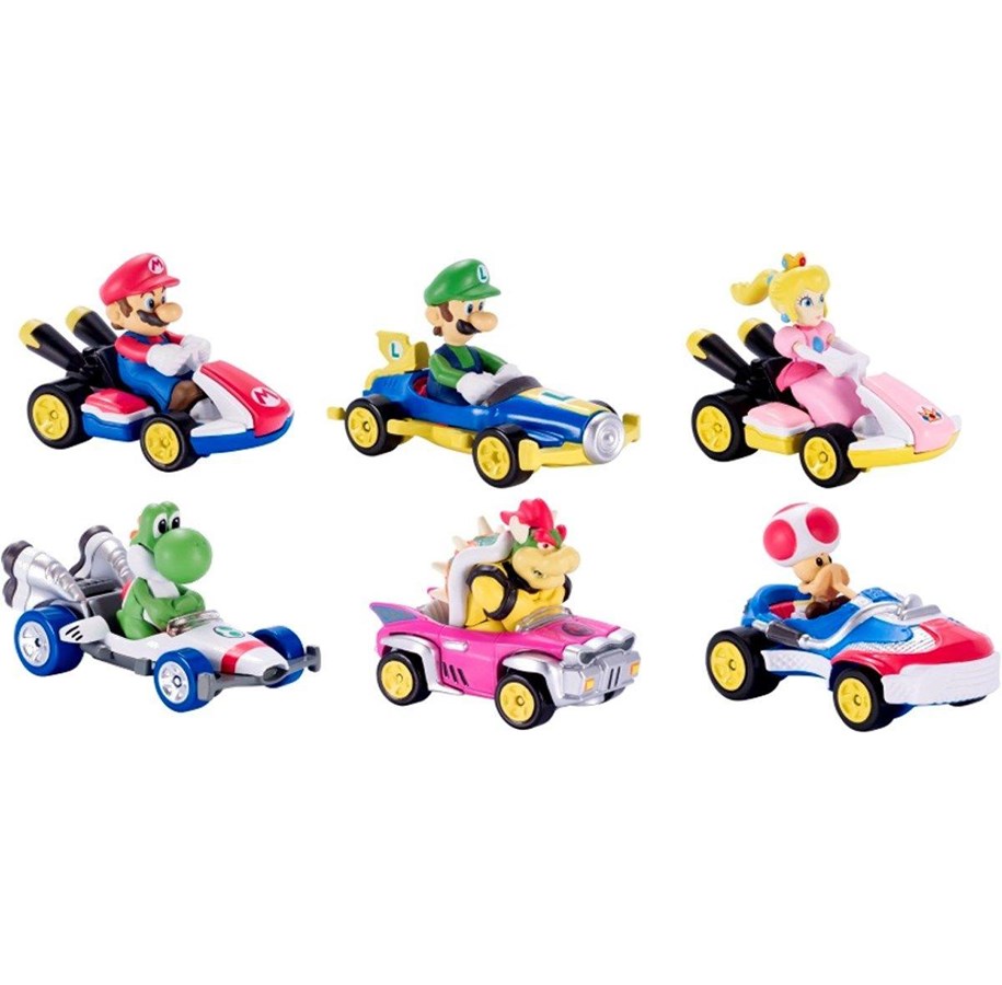 Spielzeugauto - Hot Wheels Mario Kart Replica Diecast 1:64 (Assorted) - 965-3001