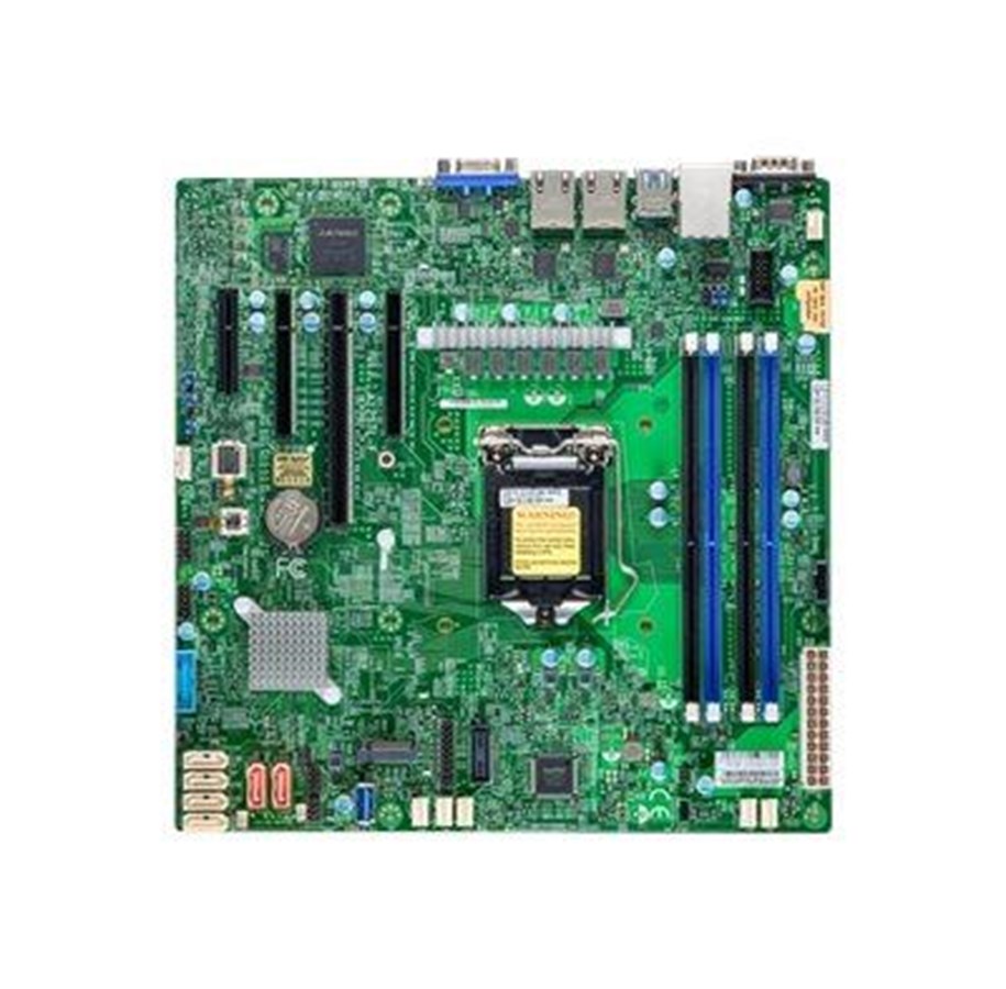 Mainboard - Supermicro X12STL-F Mainboard - Intel C252 - Intel LGA1200 socket - DDR4 RAM - Micro-ATX - MBD-X12STL-F-B