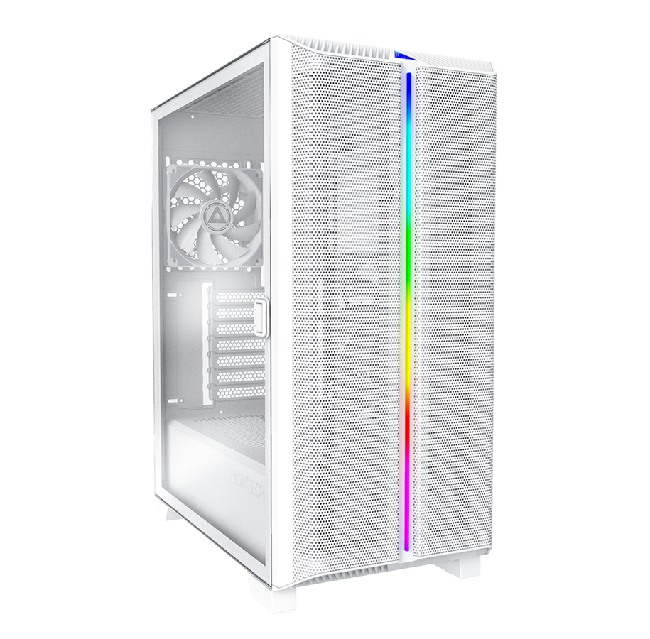 Gehäuse - Montech SKY ONE Lite - White - Gehäuse - Miditower - Weiß - SKY ONE LITE WT