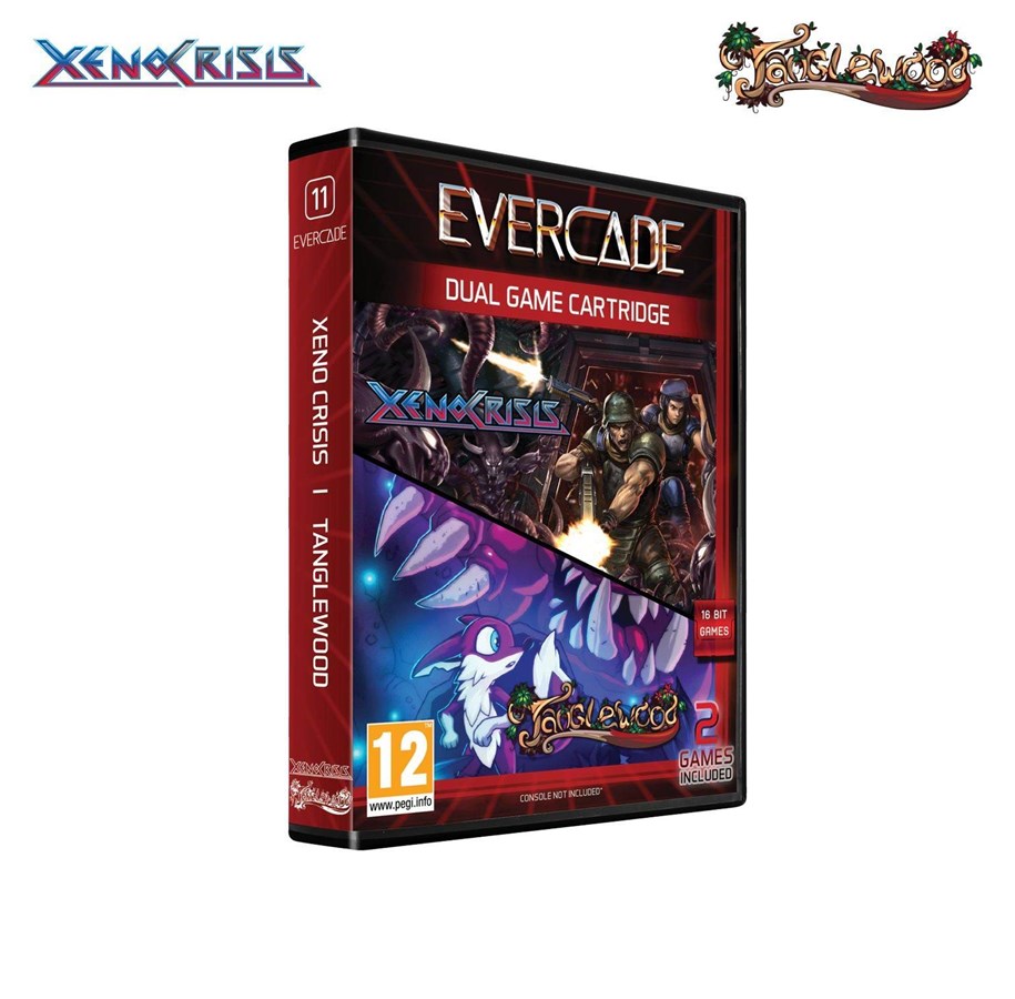 Spiele - Evercade Xeno Crisis/Tanglewood Dual Game Cartridg - Evercade - PEGI 12 - 306514