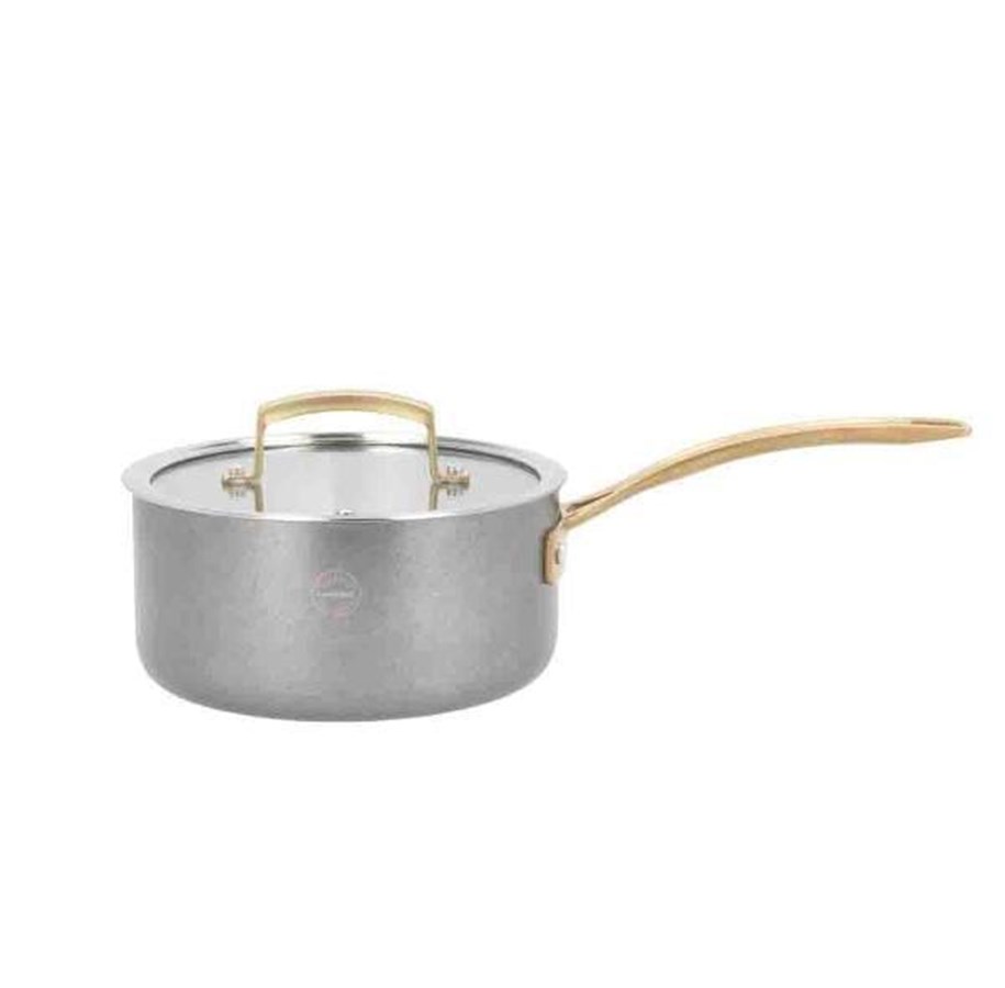 Töpfe - Pillivuyt Gourmet Durance Saucepan with Lid Dia 18 cm 2 litres Steel - 27357