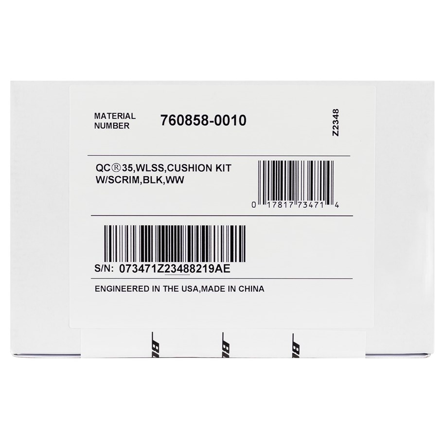 Kabelkanal / Kabelschlauch - Bose - ear cushion for wireless headphones - 0178177347140