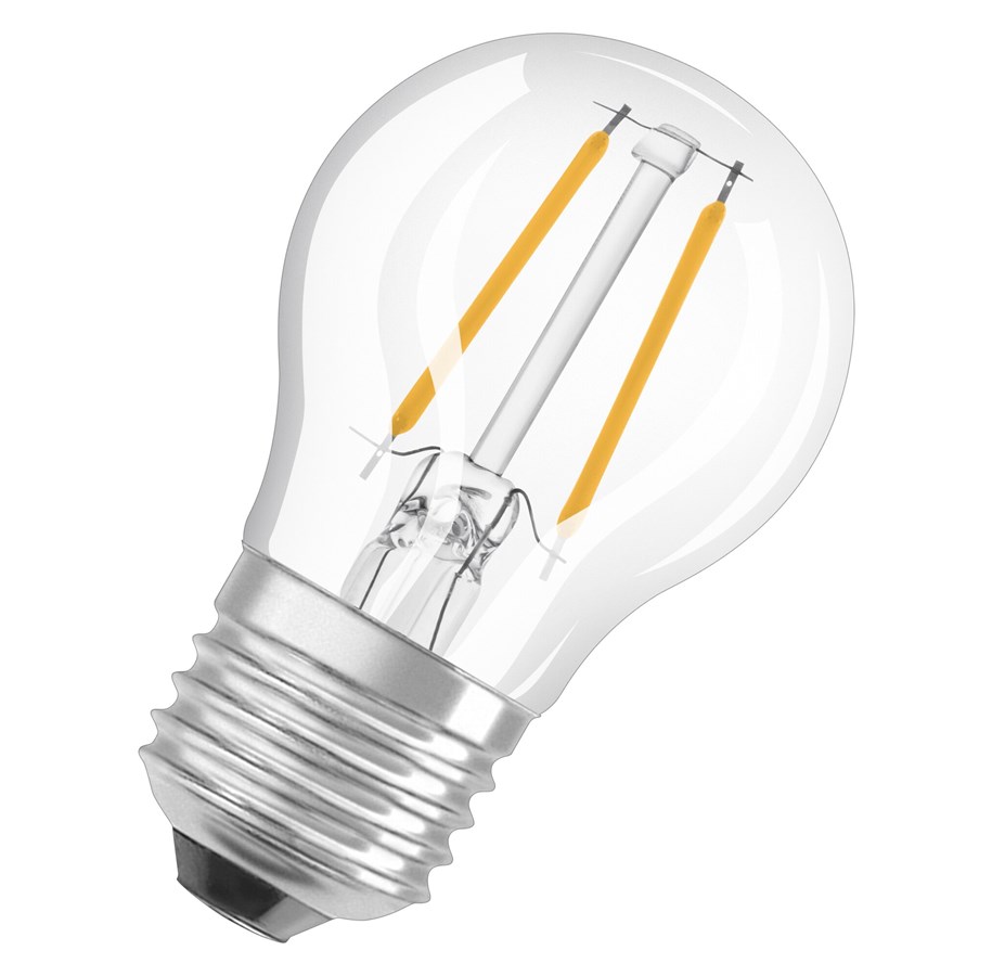 LED-Birnen - Osram LED-Lampe Mini-ball 4,8W/840 (40W) Clear Dimmable E27 - 4058075434844