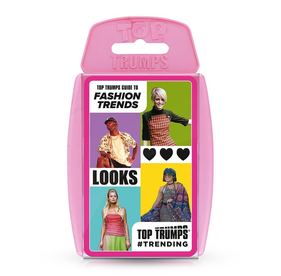 Brettspiele - Winning Moves Top Trumps Gen Z - Guide to Fashion Trends Card Game (ENGLISH) - 5036905051965