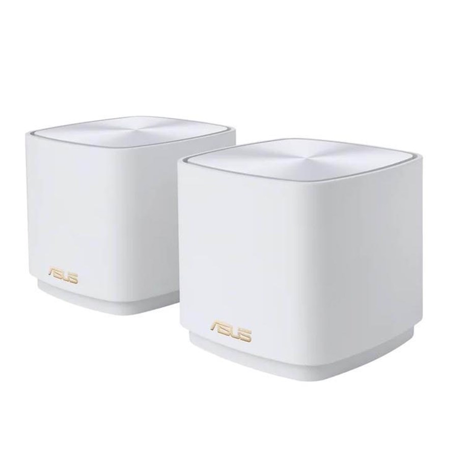 Wlan Router - ASUS ZenWiFi XD5 2 pack White - Mesh router Wi-Fi 6 - 90IG0750-MO3B40