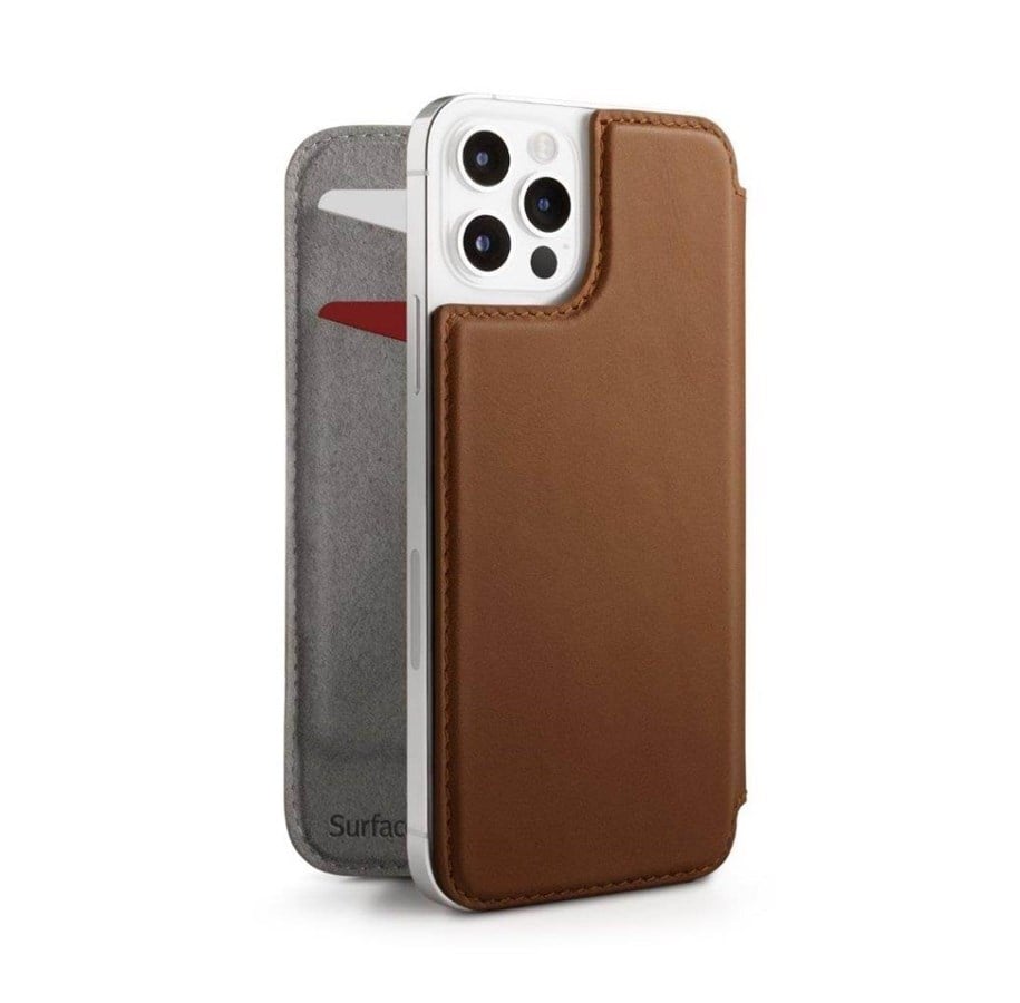 Handys - Cover & Cases - Twelve South SurfacePad for iPhone 12/12 Pro - Razor Thin nappa leather - 12-2045