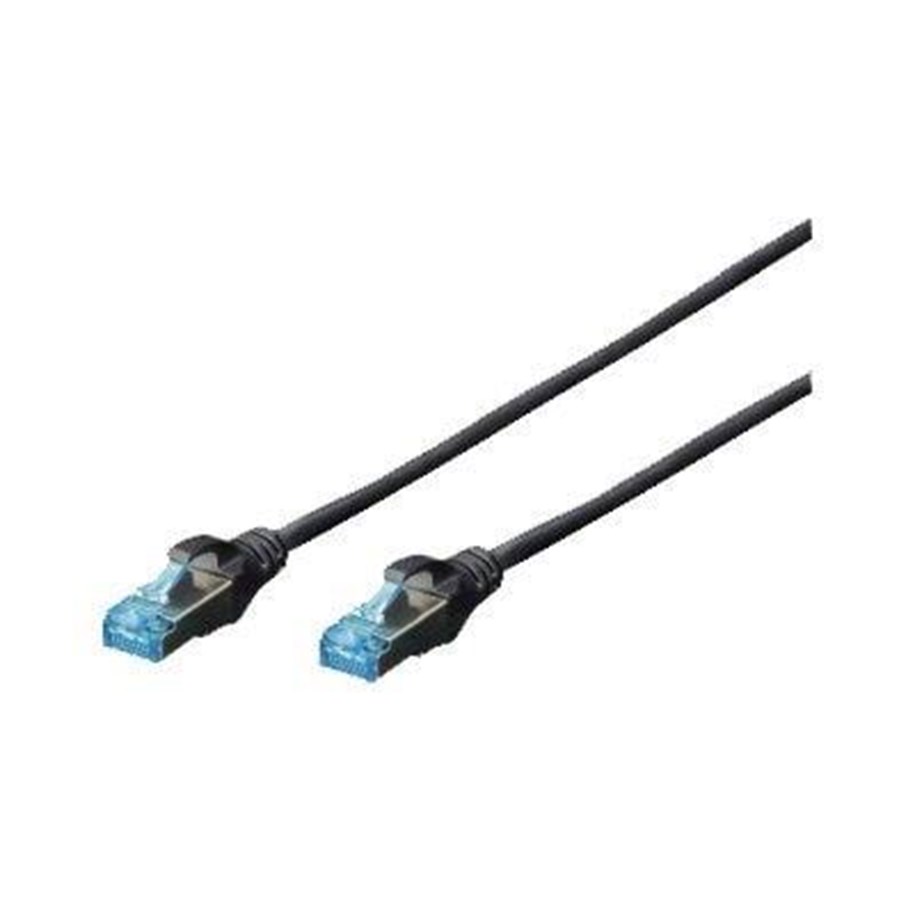 Netzwerk - Kabel - DIGITUS Professional patch cable - 2 m - black RAL 9005 - Schwarz - 2m - DK-1532-020/BL