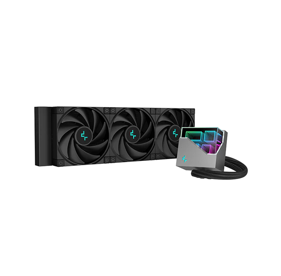 CPU Kühler - DeepCool LT720 - Black - CPU-Wasserkühlung - Max 33 dBA - R-LT720-BKAMNF-G-1