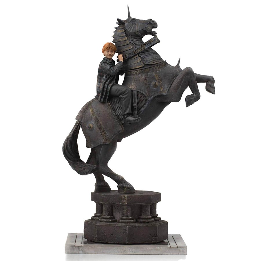 Merchandise - Iron Studios - Harry Potter: Ron Weasley Wizard Chess Deluxe - Figur - 0602883134997