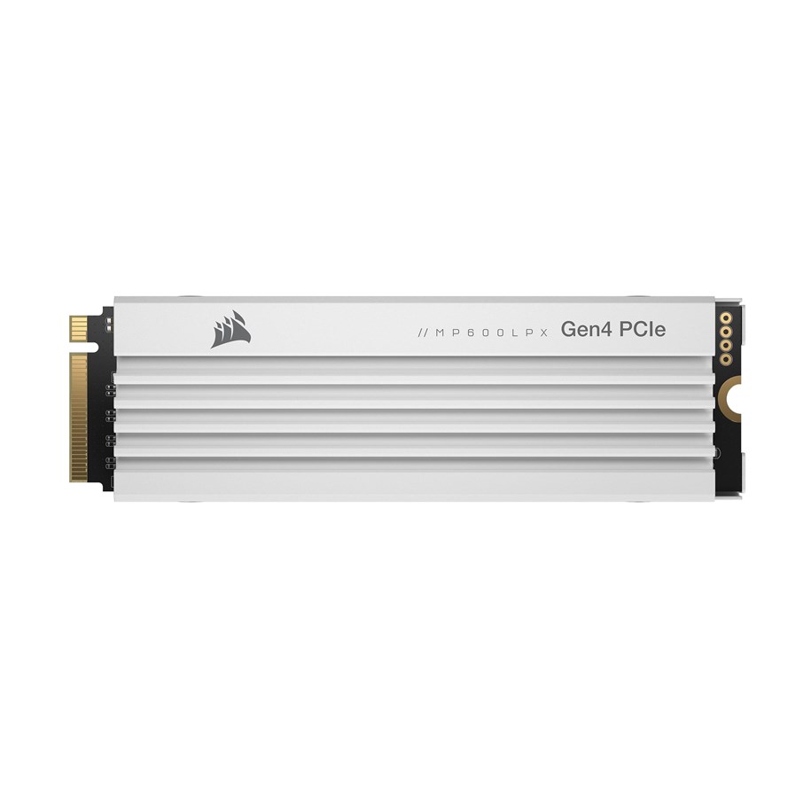 SSD - Corsair MP600 PRO LPX Weiß - 4TB - M.2 2280 - PCIe 4.0 - CSSD-F4000GBMP600PLPW