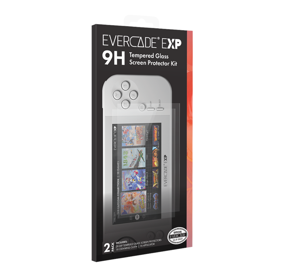 Gaming Zubehör - Blaze Evercade Tempered Glass - Evercade - FG-EXTG-ACC-EFIGS