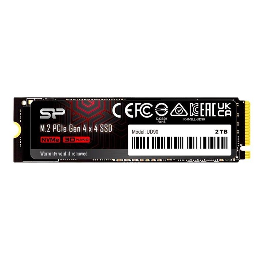 SSD - Silicon Power UD85 SSD - 2TB - M.2 2280 - PCIe 4.0 - SP02KGBP44UD8505