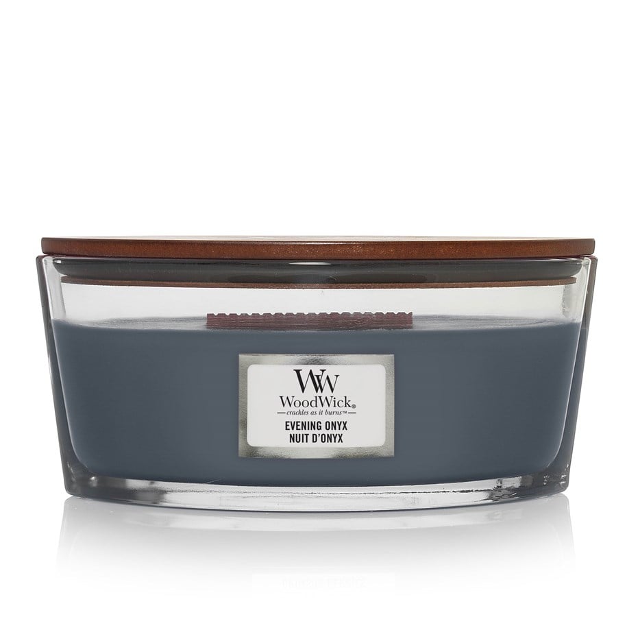 Einrichtung - WoodWick Scented candle with wooden lid - Evening Onyx - 1725479E