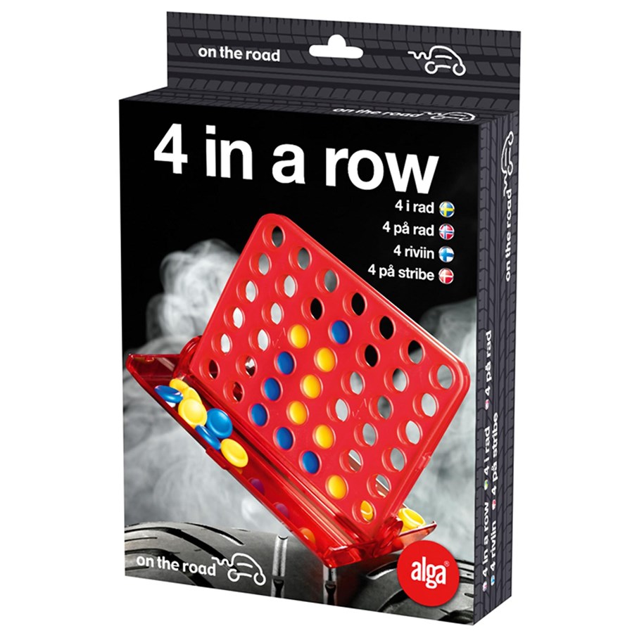 Brettspiele - Alga 4-på-stribe Bring Along - 38018805
