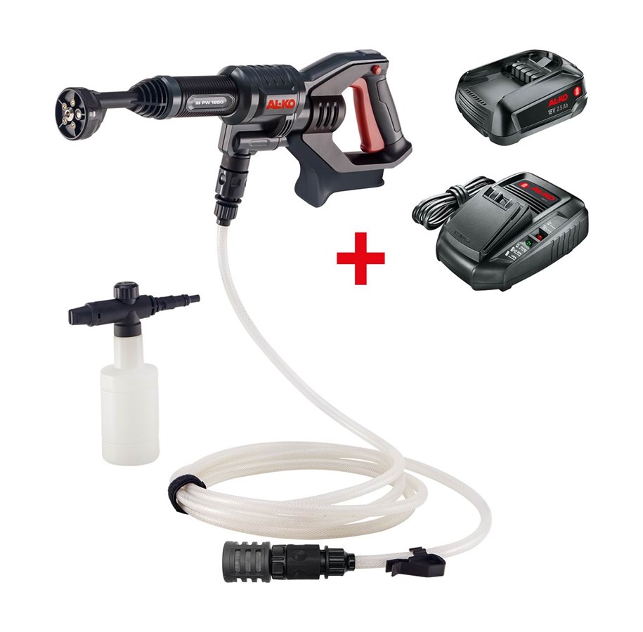 Hochdruckreiniger - AL-KO Hochdruckreiniger Pressure washer PW 1850 18 V incl. battery and charger - 2266277