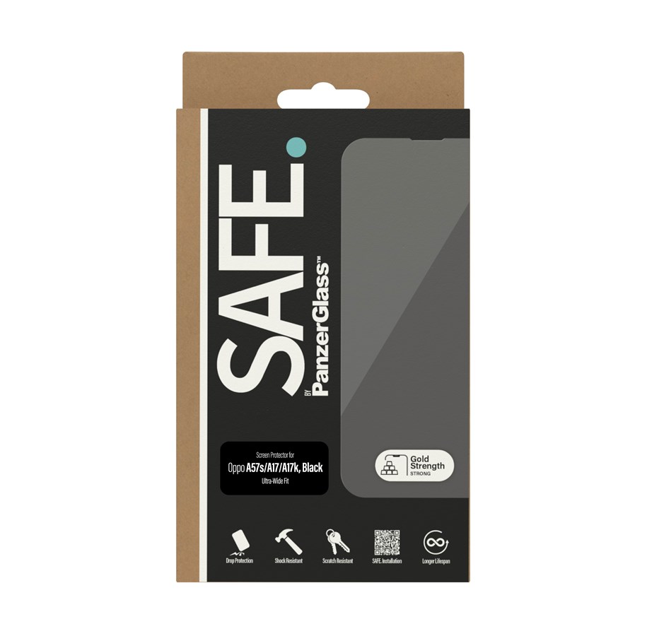 Handys - Schutzfolie - SAFE by PanzerGlass Screen Protector Oppo A57s | A17 | A17k - SAFE95161