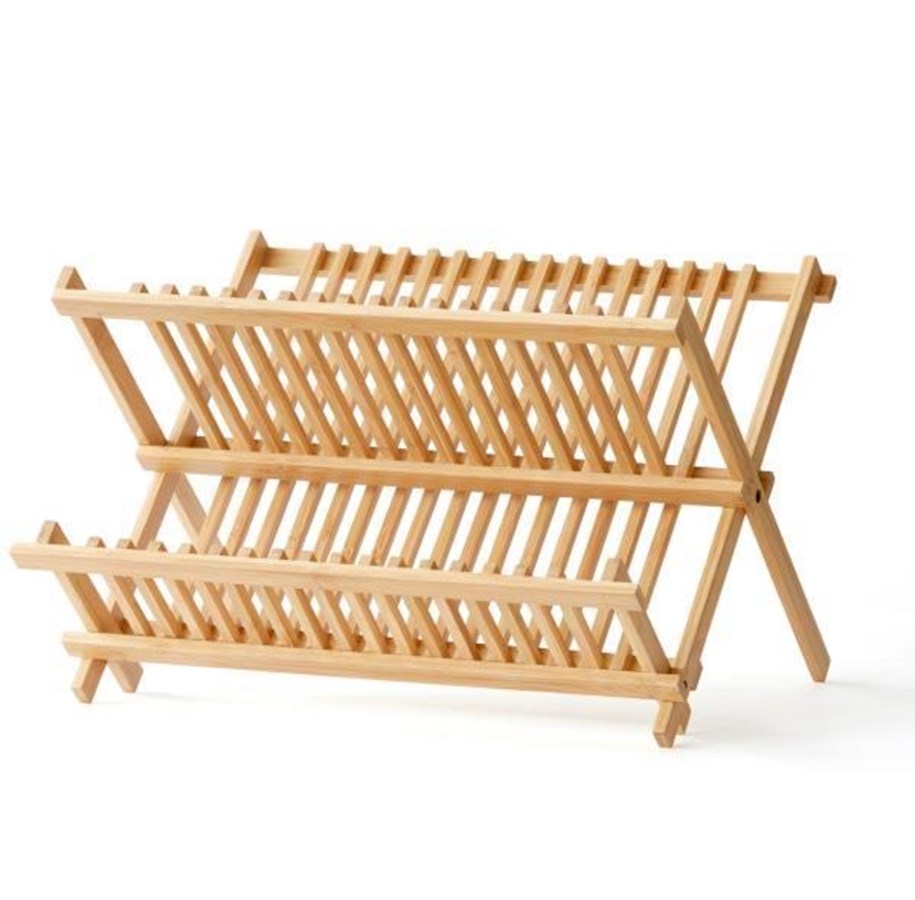 Reinigung - Funktion Dish rack 42x35 cm bamboo - 246640