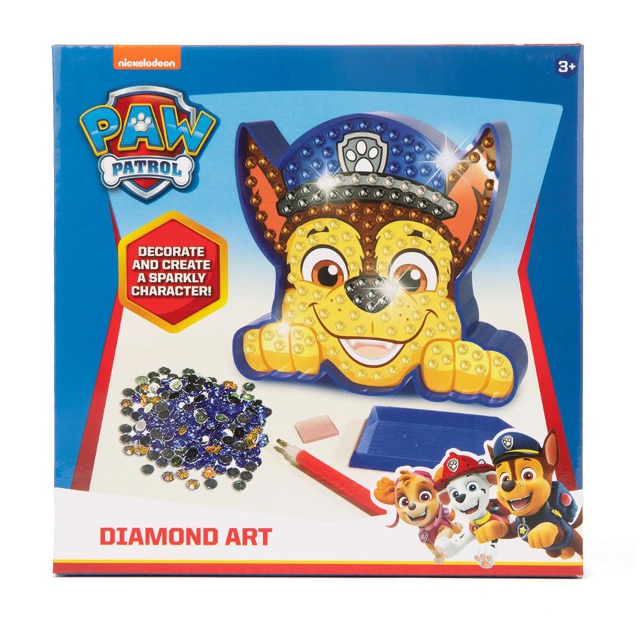 Kleine Mitbringsel für Kinder - Sambro PAW Patrol Diamond Painting Art - Chase - PWP22-5724-1
