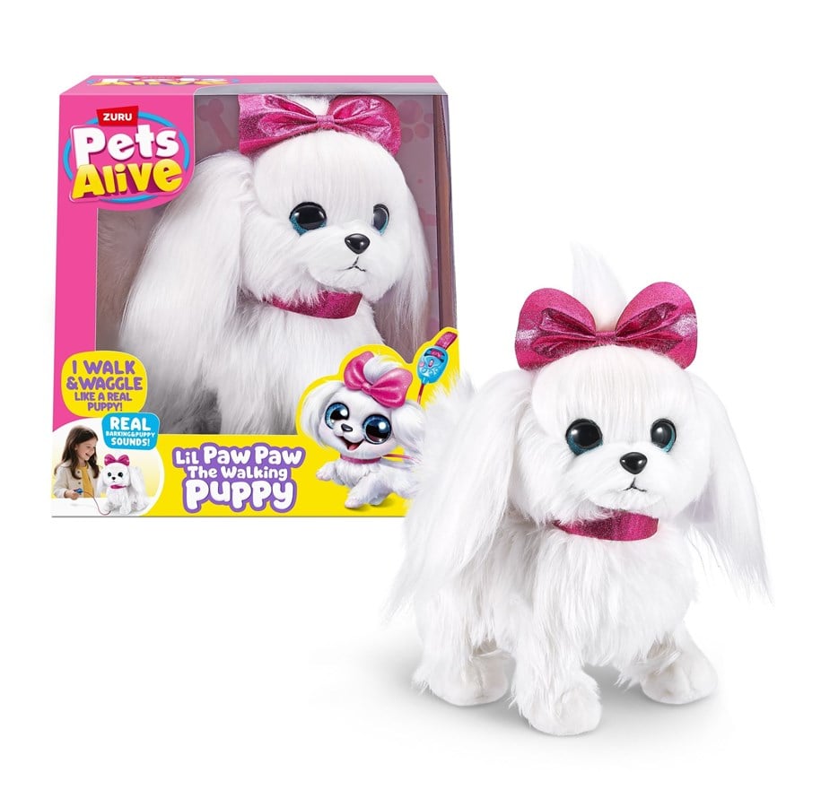 Plush - Pets alive Paw Paw Walking Puppy - 9531