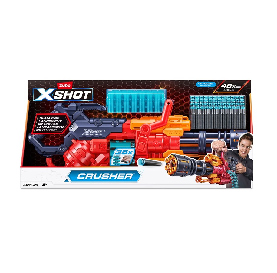 Spielzeugwaffen - X-shot Excel Crusher with 48 Darts - 36382