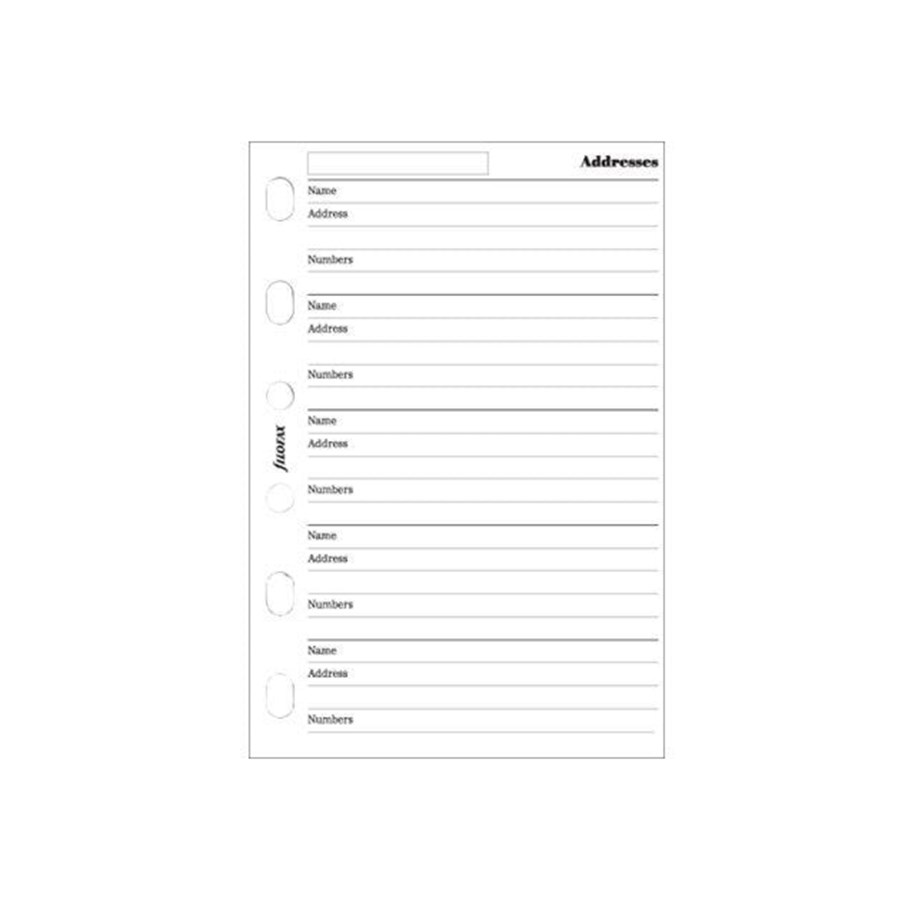 Papier, Fotopapier und Etiketten - Filofax Pocket - 210201