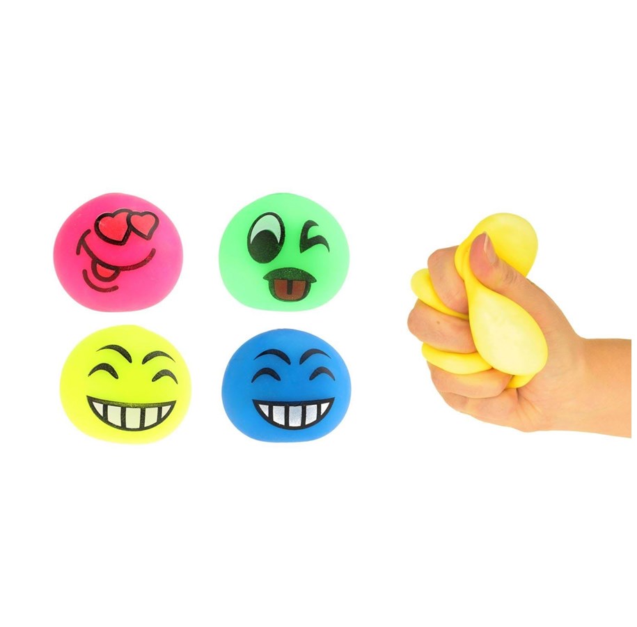 Kleine Mitbringsel für Kinder - Toi-Toys Anti Stress Ball Smile Face Fidget - assorted - 35260Z