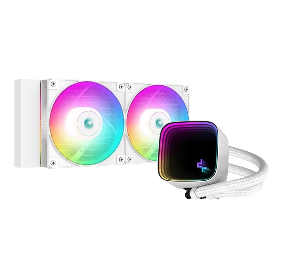 CPU Kühler - DeepCool LS520 SE - White - CPU-Wasserkühlung - Max 33 dBA - R-LS520-WHAMMM-G-1
