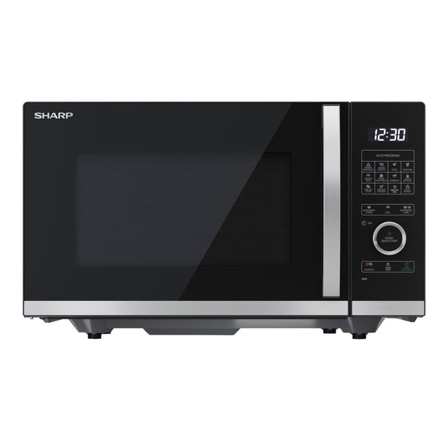 Mikrowellen-/Miniofen - Sharp Quality series YC-QG234AE-B - microwave oven with grill - freestanding - black - YC-QG234AEB