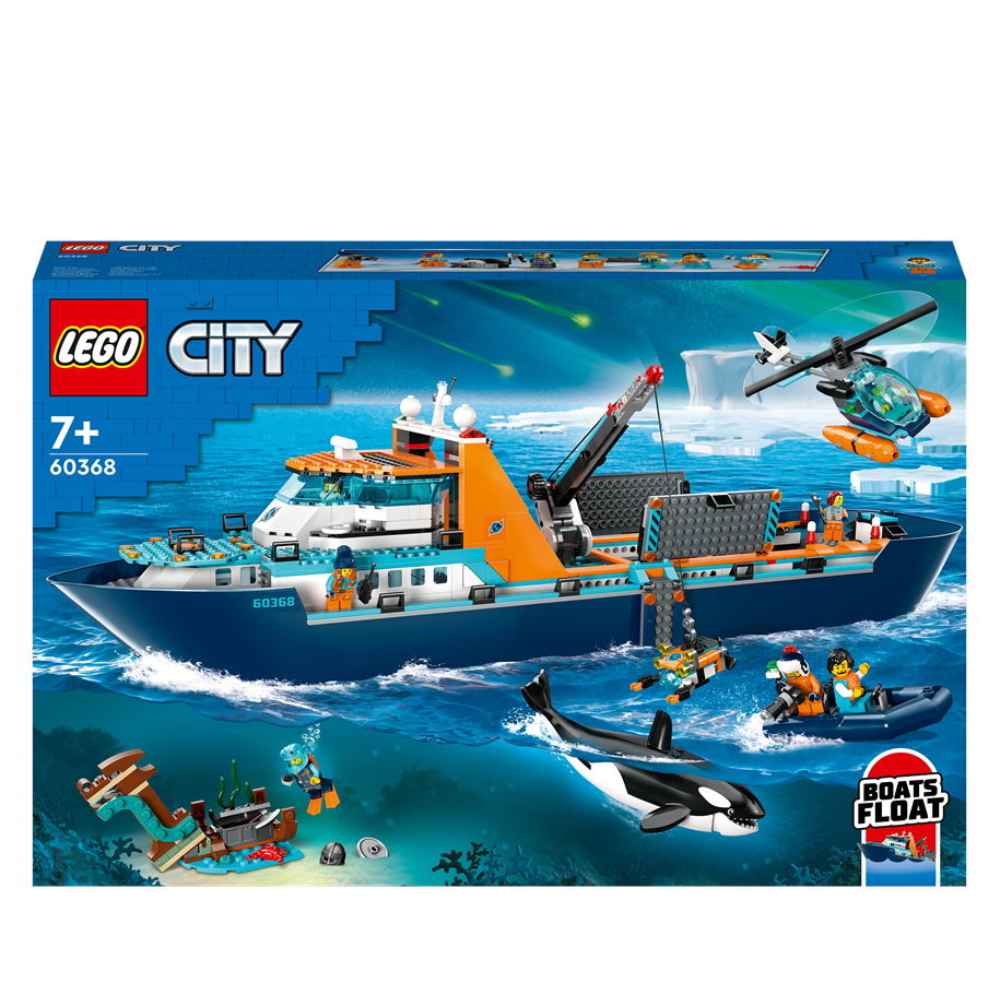 LEGO®  - LEGO City 60368 Arktis-Forschungsschiff - 60368