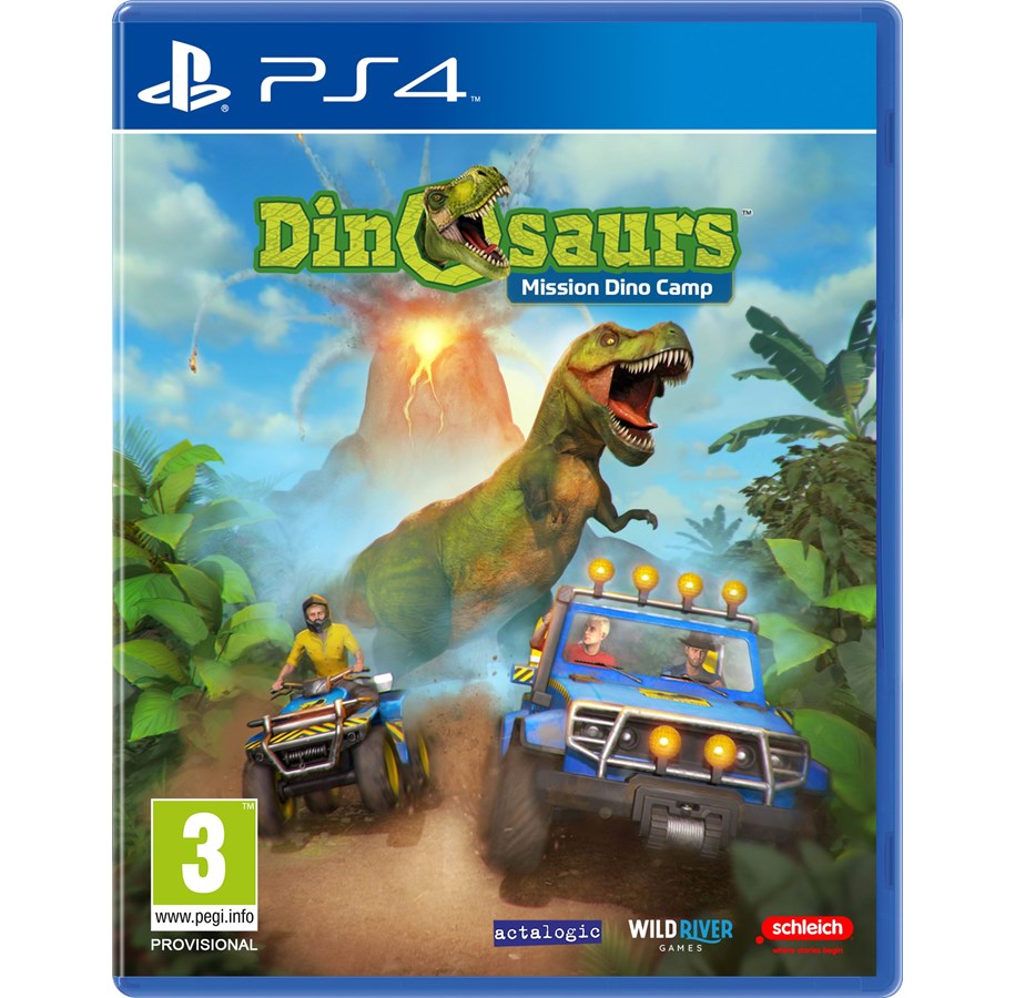 Spiele - Dinosaurs: Mission Dino Camp - Sony PlayStation 4 - Abenteuer - PEGI 3 - 4251809540471