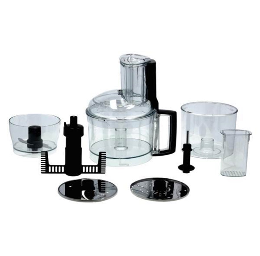 Küchenmaschinen-Zubehör - Magimix Bowl set complete C5000/5100/5200 11 pieces Black - 17917