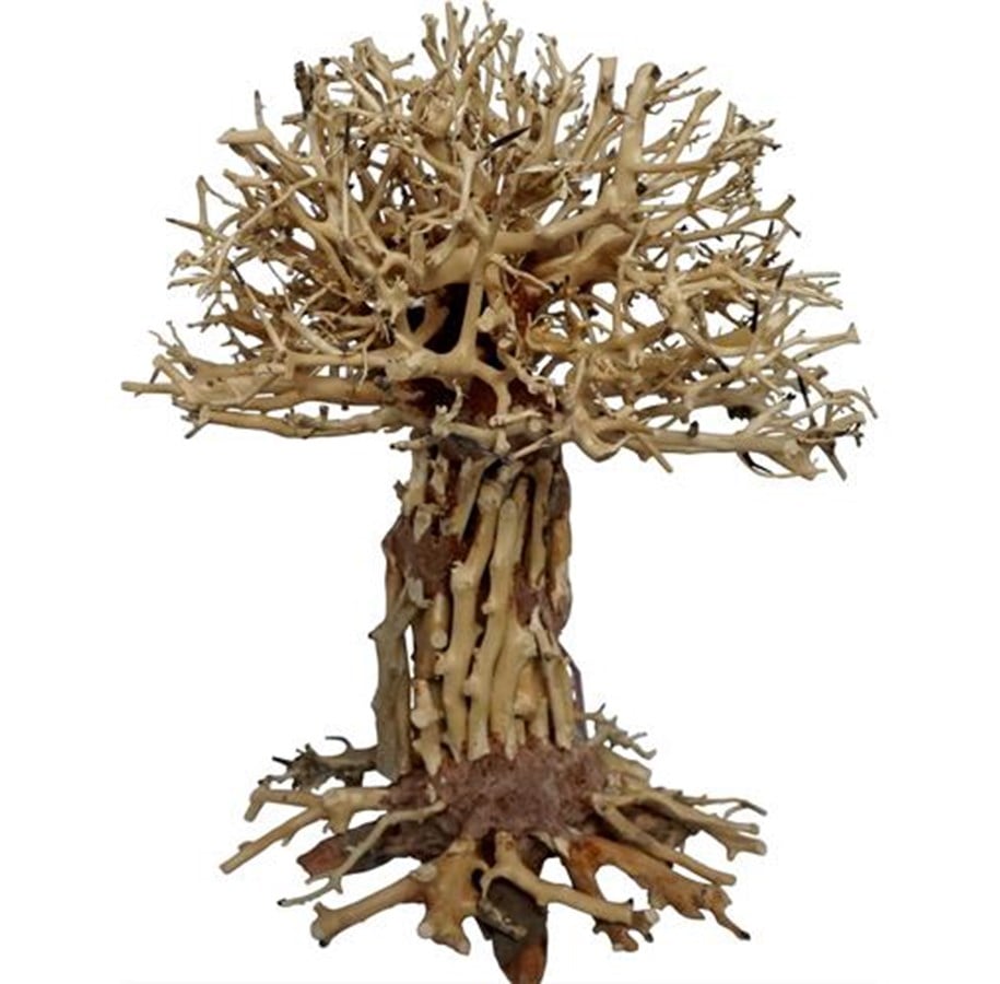 Fische - 4FISH Tree roots Pagoda Bonsai 15x10x20 cm - AT1046