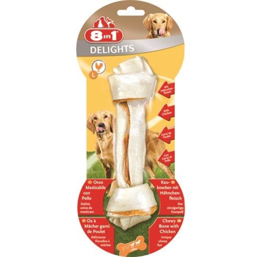 Hunde - 8 in 1 8in1 Delights Bone L 1 pc. - T660317