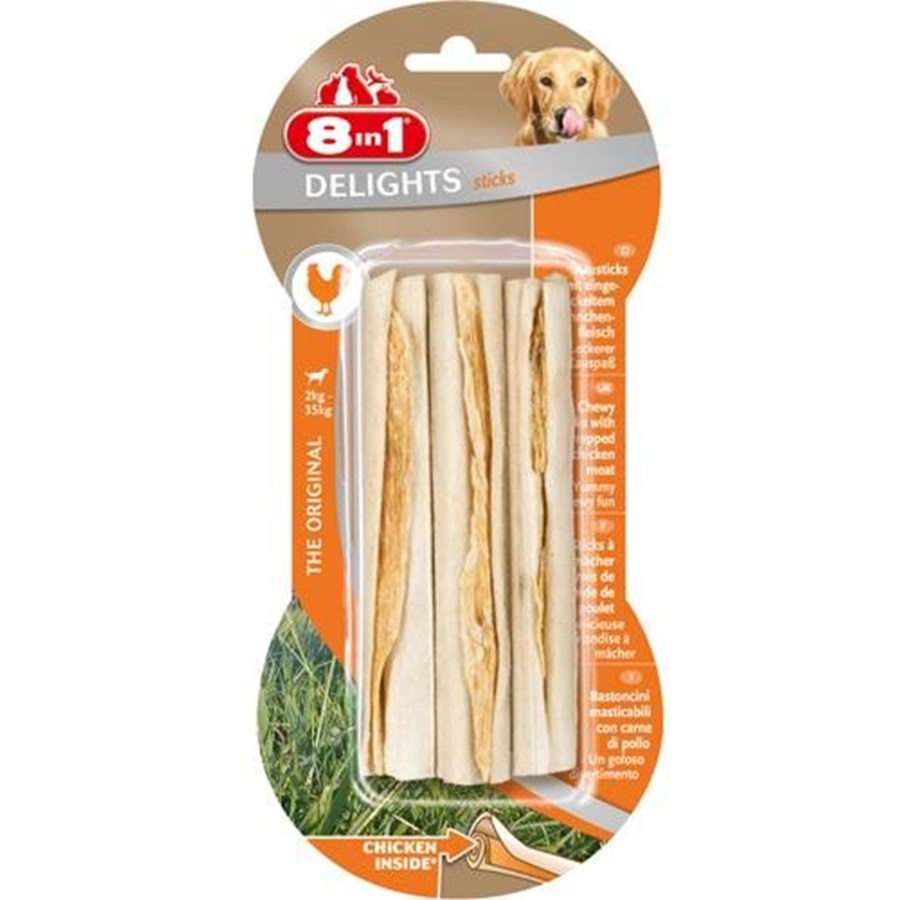 Hunde - 8 in 1 8in1 Delights Sticks 3 pcs. - T660320