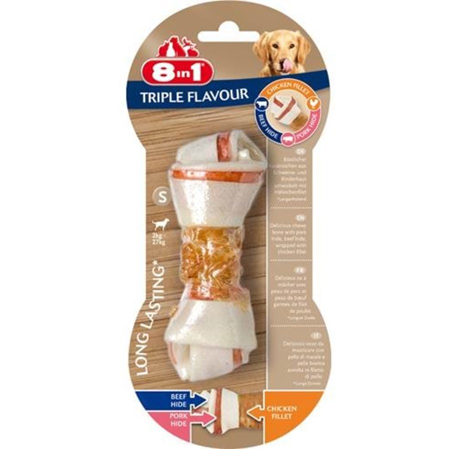 Hunde - 8 in 1 8in1 Triple Flavour S 1 pc - T661429