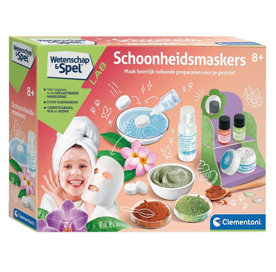 Kreativ-Spiele - Clementoni Science & Play - Making Face Masks - 66951