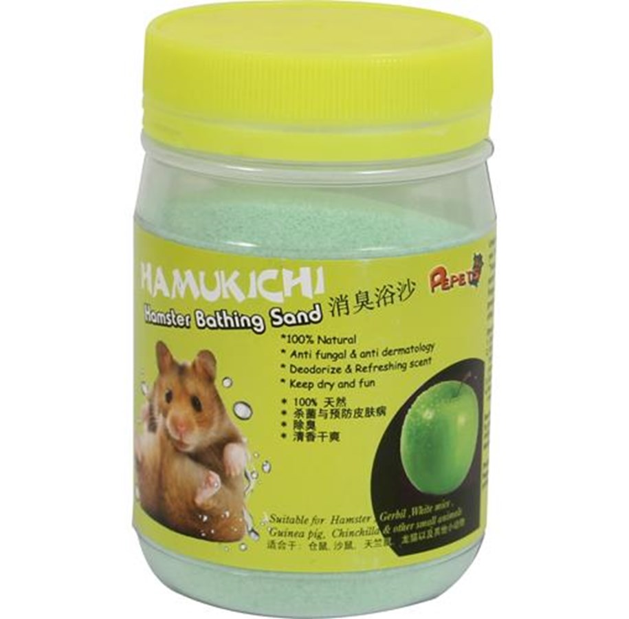Nagetiere - Hamukichi hamster bath sand apple scent/400g - HT60178