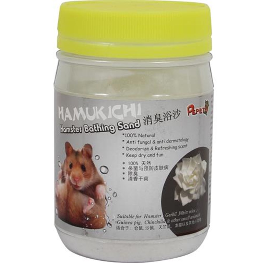 Nagetiere - Hamukichi hamster bath sand jasmine scented/400g - HT60180