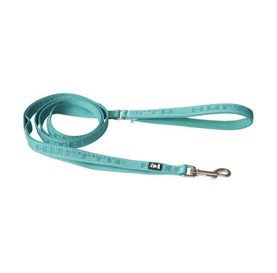 Hunde - Hurtta Casual reflective leash ECO 180 cm/20 mm Peacock - H934498