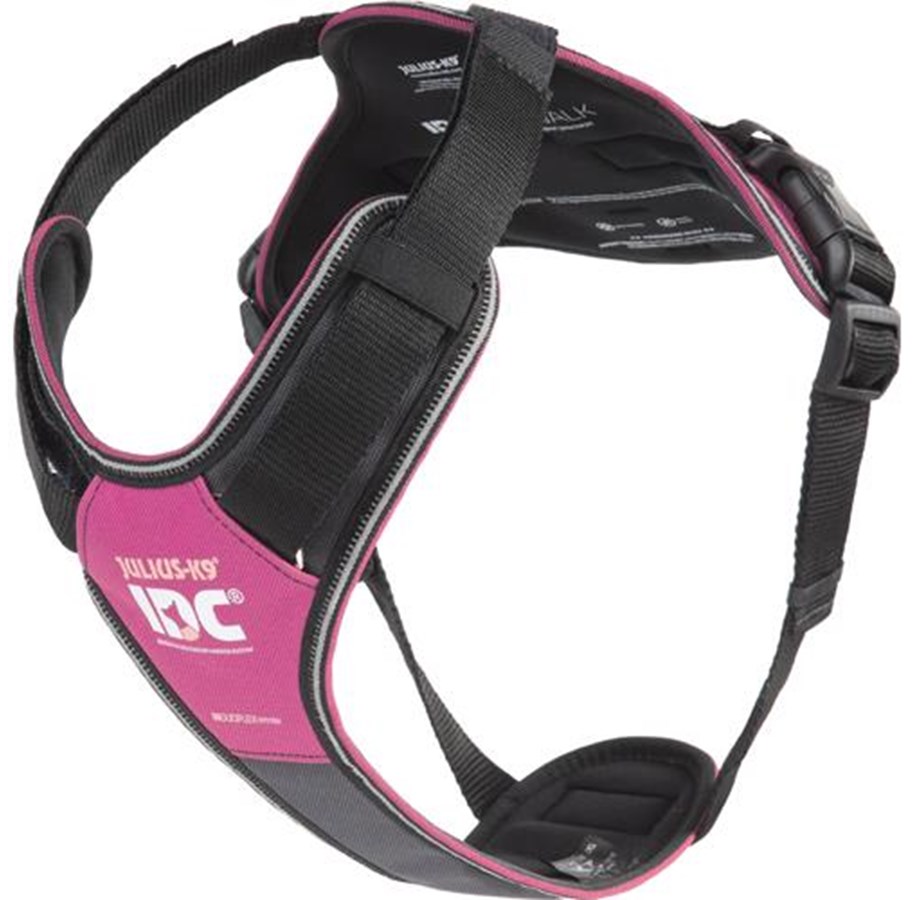 Hunde - Julius-K9 K9 IDC Longwalk - pink-grey 2XL - H681555
