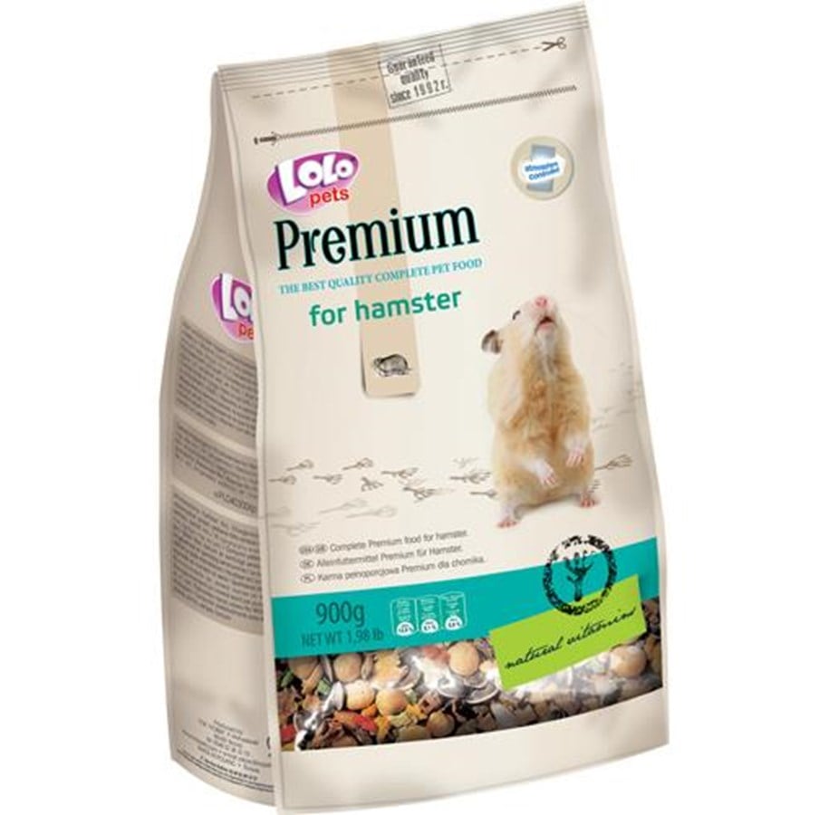 Nagetiere - Lolo Pets Premium hamster 900 g - HT70112